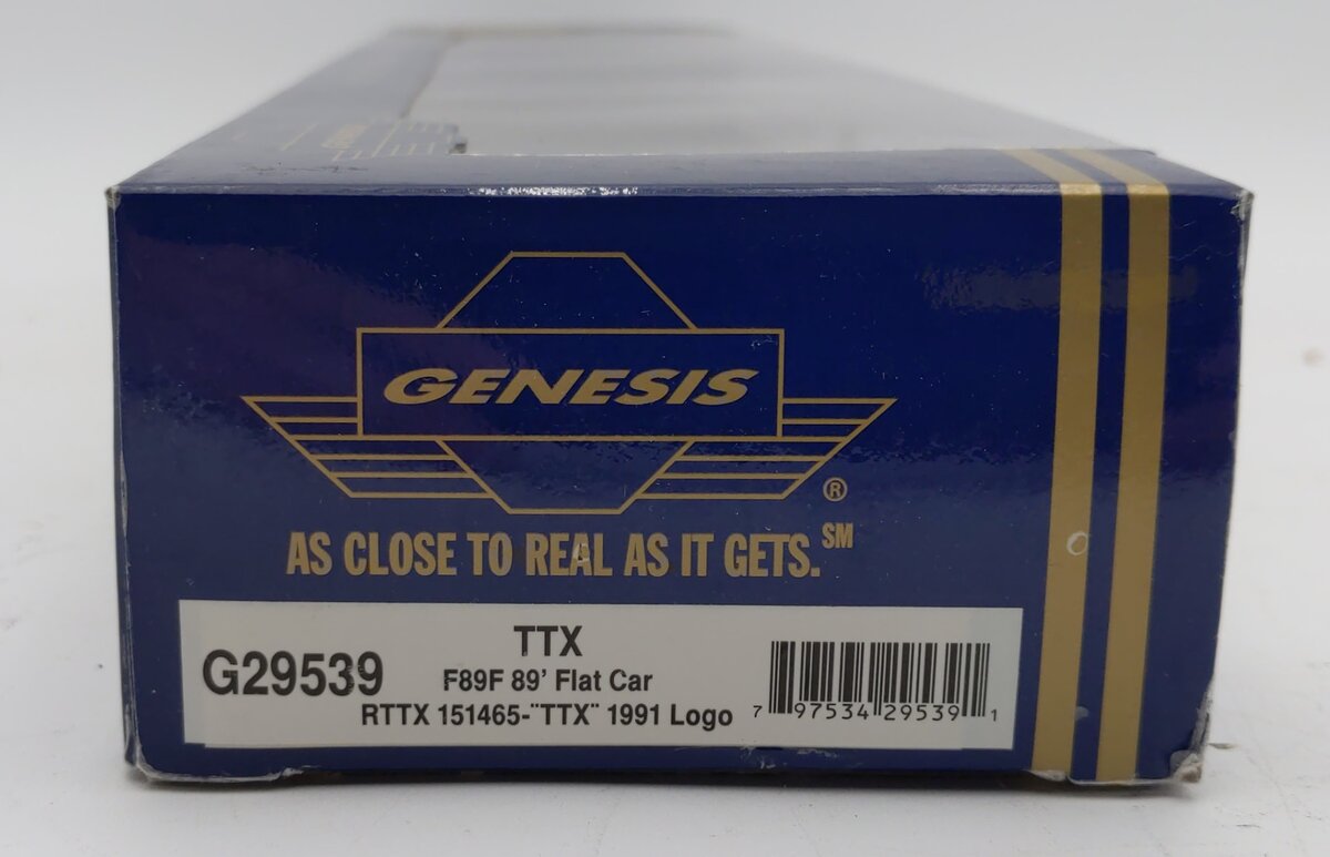 Athearn G29539 HO RTTX F89F 89' Flatcar #151465