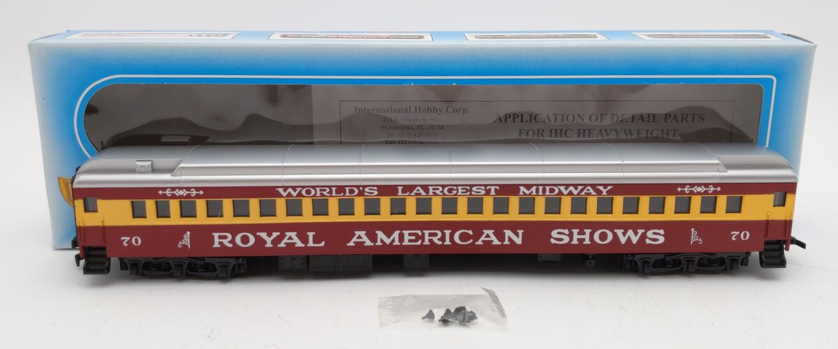 IHC 49591 HO Royal American Shows Heavyweight Coach #70