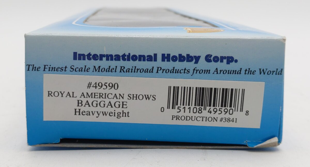 IHC 49590 HO Scale Royal American Shows Heavyweight Baggage Car