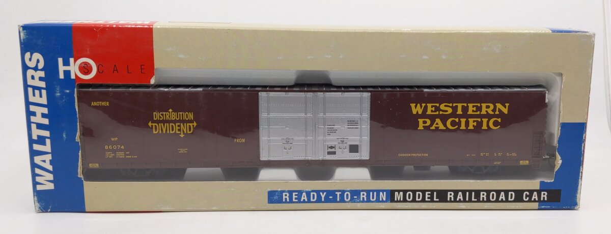 Walthers 932-3506 HO Western Pacific #86074 Pullman Standard 86'Hi-Cube Box Car