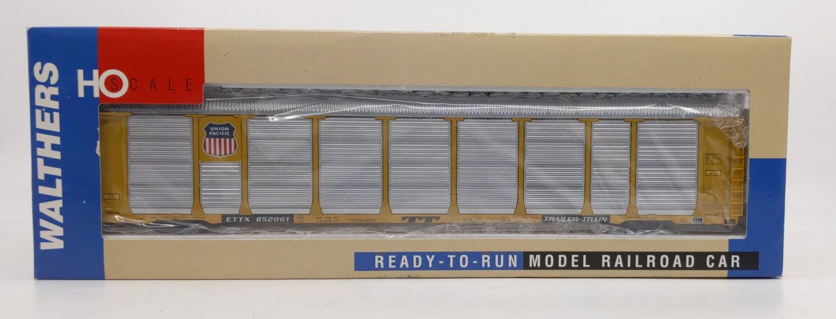 Walthers 932-4852 HO Union Pacific Thrall 89' Tril-Level Auto Carrier #852061