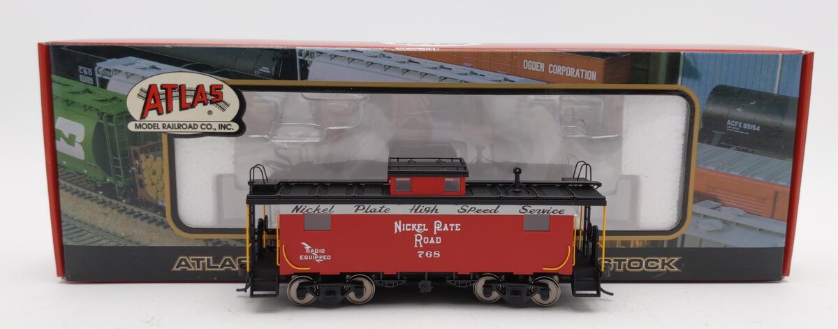 Atlas 6304-1 HO Scale Nickel Plate Road NE-6 Caboose #768 MT/Box