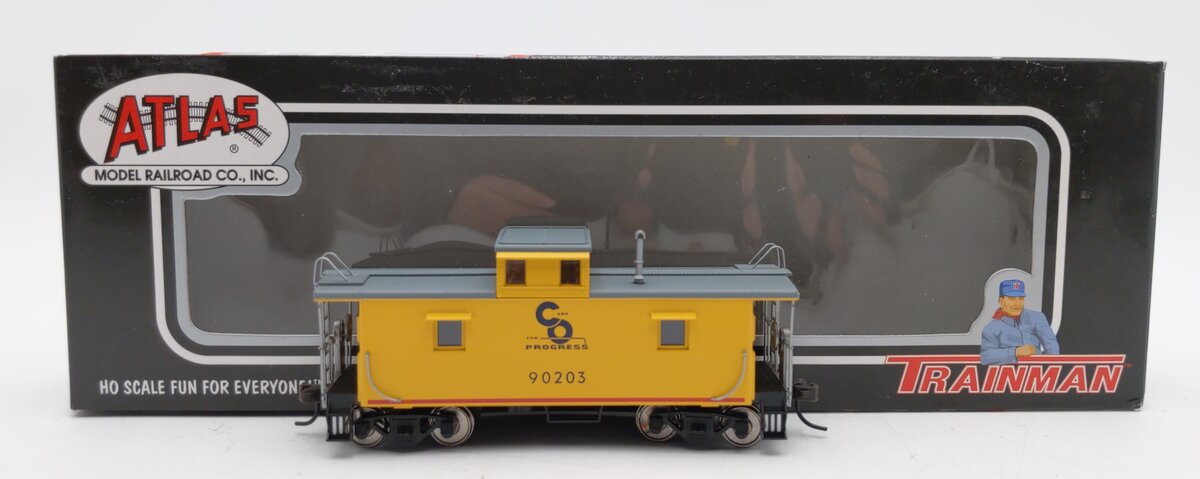 Atlas 948 HO Scale Chesapeake & Ohio Cupola Caboose #90203