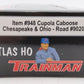 Atlas 948 HO Scale Chesapeake & Ohio Cupola Caboose #90203