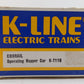 K-Line K7110 O Gauge Conrail Operating Hopper Car LN/Box