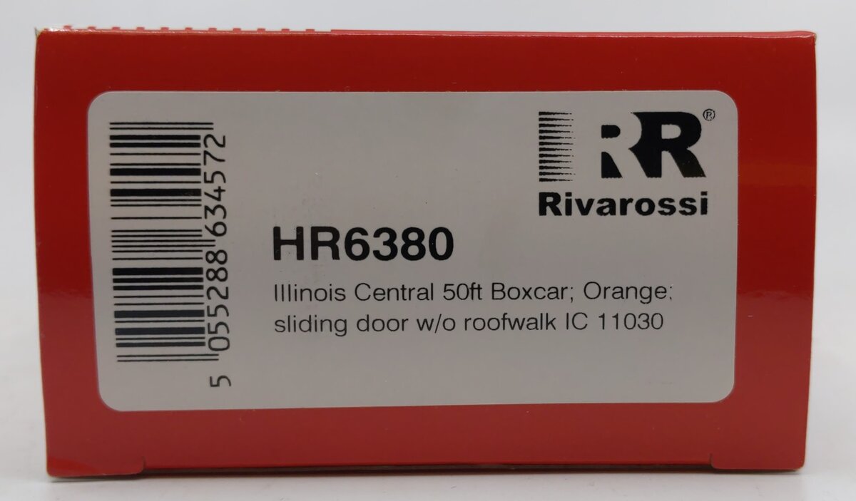 Rivarossi HR6380 HO Illinois Central 50' Single-Door Boxcar No Roofwalk #11030