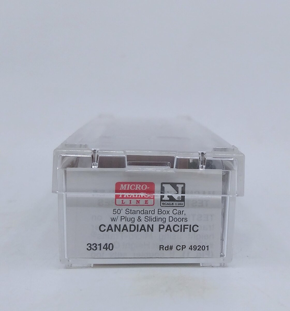Micro-Trains 03300140 N Canadian Pacific 50' Plug & Sliding Door Boxcar #49201