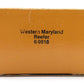 Lionel 6-9818 O Gauge Western Maryland Reefer Car LN/Box