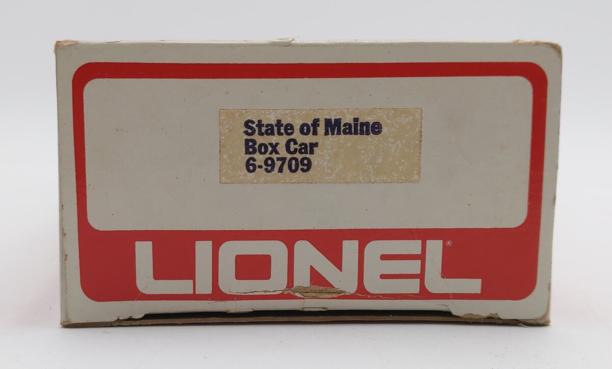 Lionel 6-9709 O Gauge State of Maine Box Car LN/Box