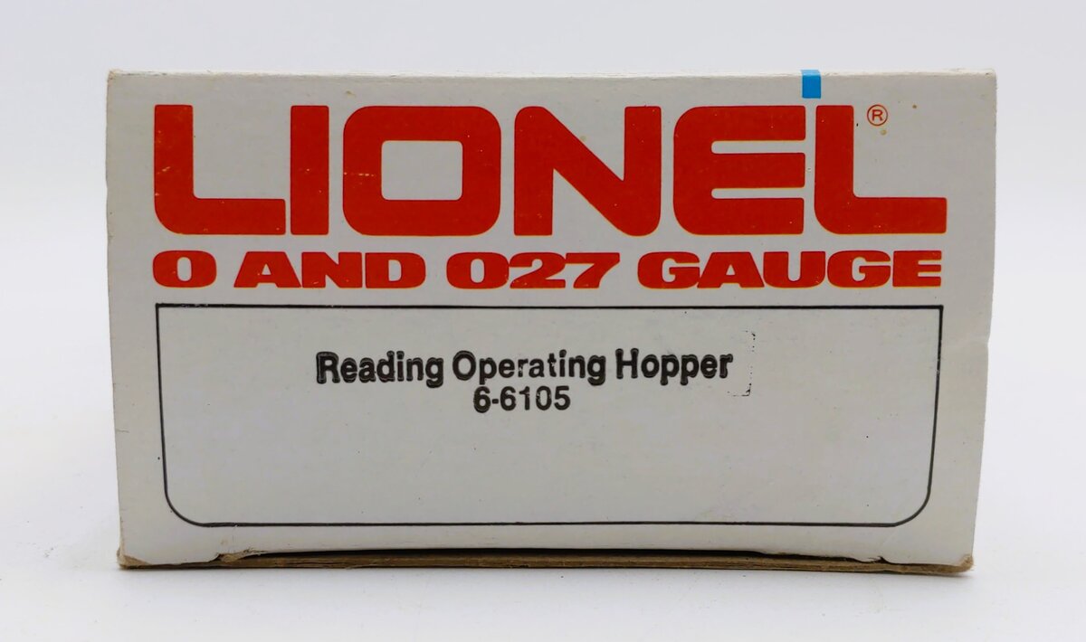 Lionel 6-6105 O Gauge Reading Operating Hopper #6105 NIB