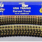 USA Trains R81700 G Brass 10' Diameter Curved Track Section