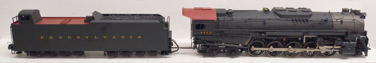 3rd Rail 6465 PRR 2-10-4 Steam Locomotive & Tender #6465 with Sound EX/Box