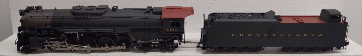 3rd Rail 6465 PRR 2-10-4 Steam Locomotive & Tender #6465 with Sound EX/Box
