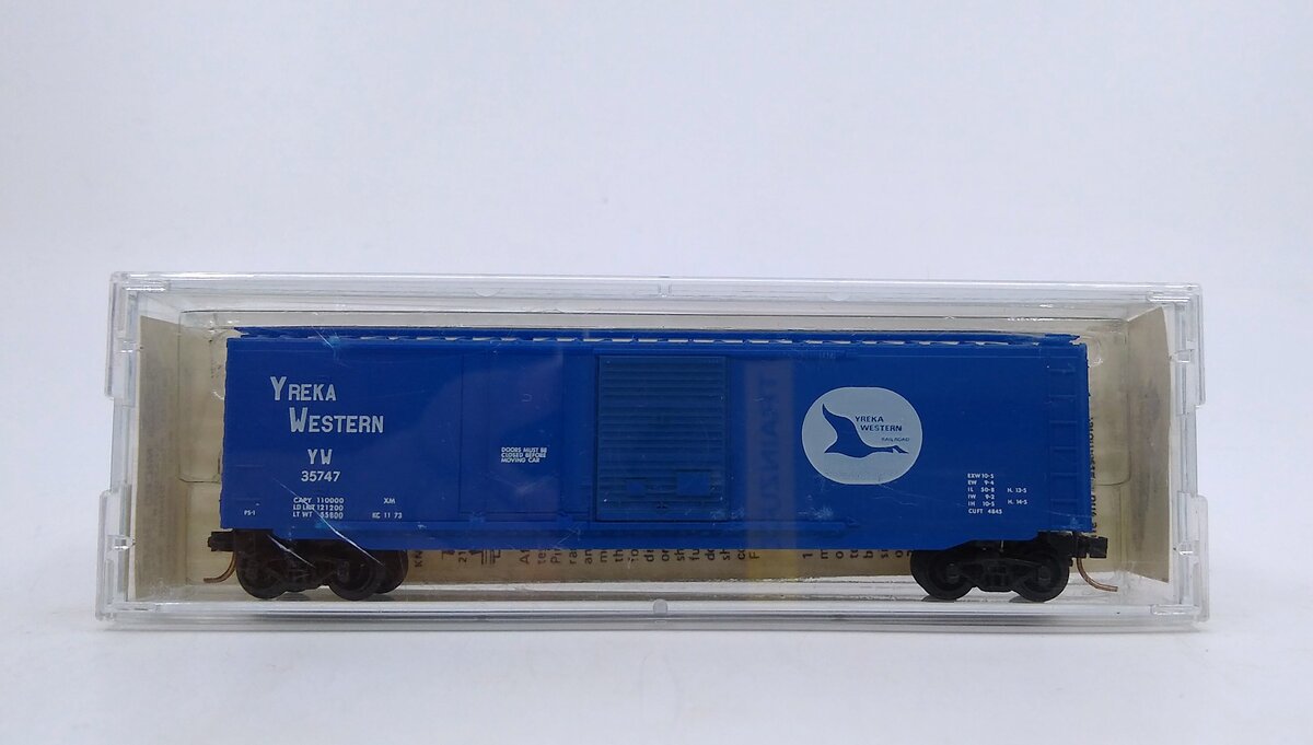 Micro-Trains 03300040 N Yreka Western 50' Standard Steel Boxcar #35747