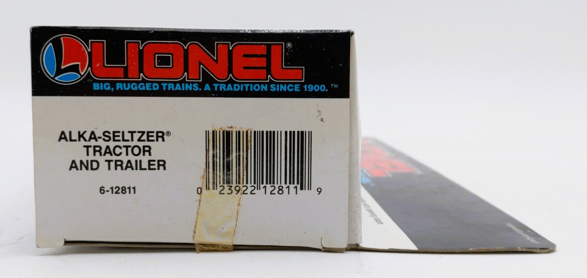 Lionel 6-12811 O / O27 Gauge Alka-Seltzer Tractor Trailer Truck Diecast LN/Box