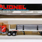 Lionel 6-12819 O Gauge Inland Steel Flatbed Tractor Trailer W/Stakes #12819 NIB
