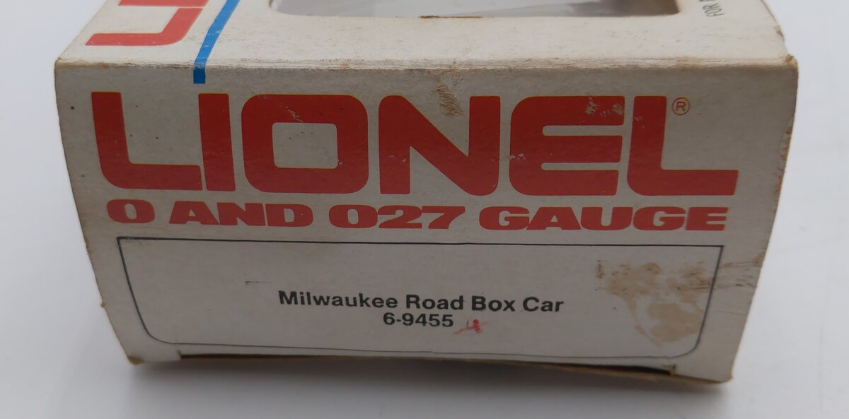 Lionel 6-9455 O Gauge Milwaukee Road Boxcar