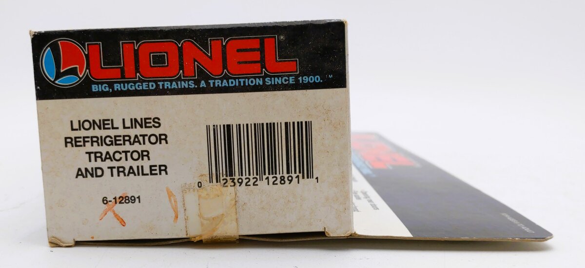 Lionel 6-12891 O Gauge Lionel Lines Refrigerator Tractor And Trailer LN/Box