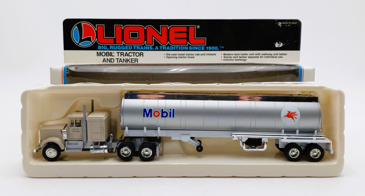 Lionel 6-12808 O Gauge Mobil Tank-Tractor Trailer Truck LN/Box