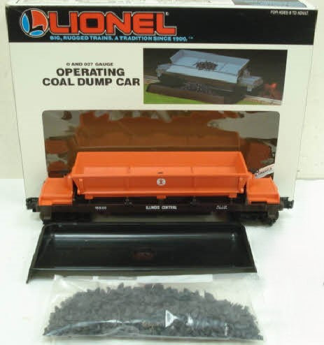 Lionel 6-16600 O Gauge Illinois Central Coal Dump Car #16600 LN/Box