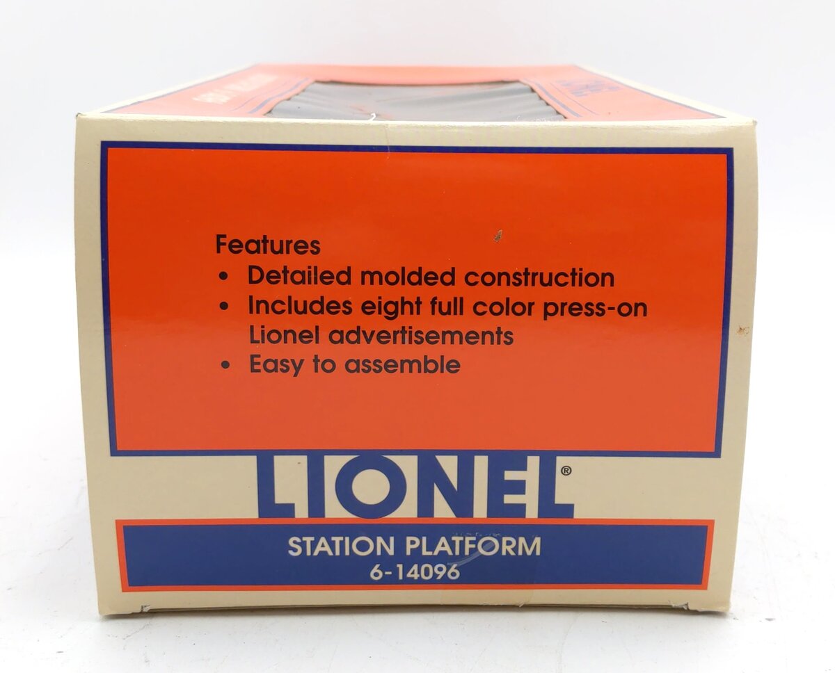 Lionel 6-14096 O Station Platform Assembled LN/Box
