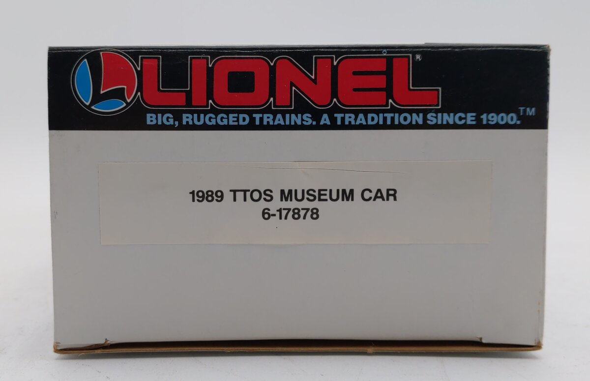 Lionel 6-17878 O Gauge TTOS-1989 Magma Miners Ore Museum Car w/Ore Load LN/Box
