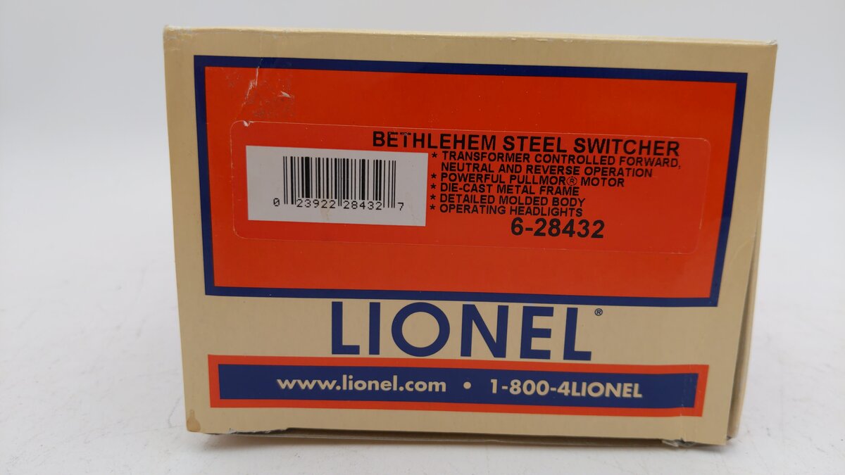 Lionel 6-28432 O Bethlehem Steel Motorized Switcher