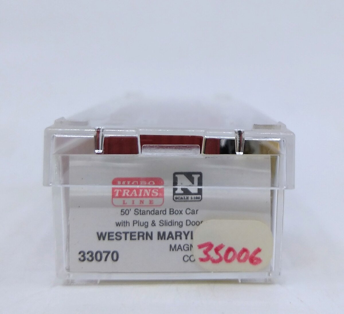 Micro-Trains 03300070 N Western Maryland 50' Standard Steel Boxcar #35006 EX/Box