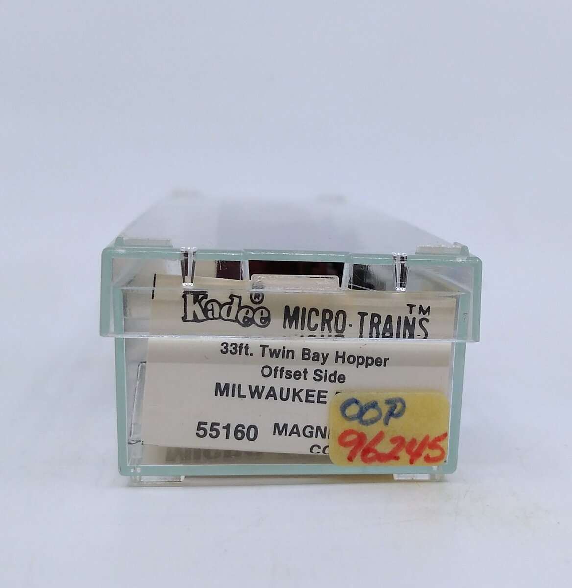 Micro-Trains 05500160 N Milwaukee Road 33' Twin Bay Offset Side Hopper #96245