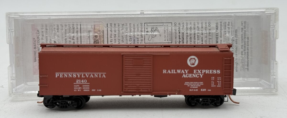 Micro-Trains 12000261 N Pennsylvania 40' Steel Single Door Boxcar #2140