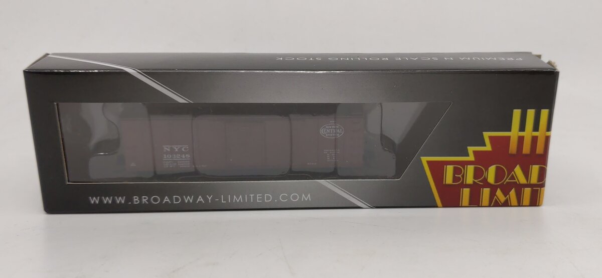 Broadway Limited 3665 N NYC Steel Box Car with Corrugated End #103248