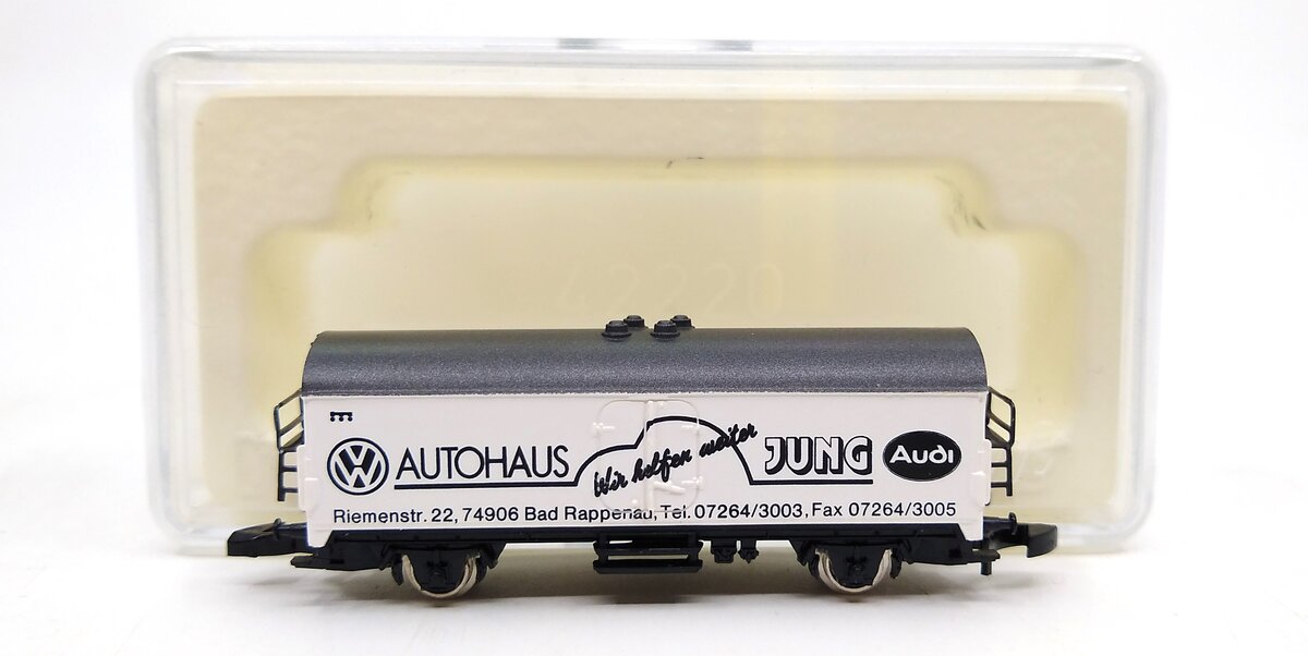 Marklin Z Scale Autohaus Jung VW & Audi Refrigerator Car NIB