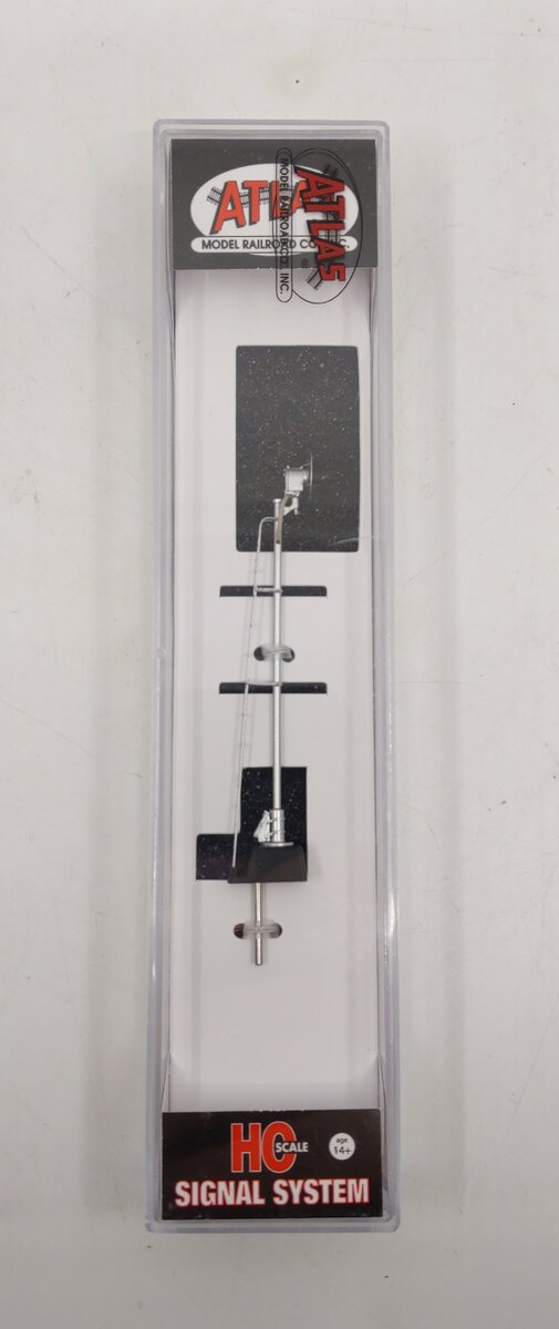 Atlas 70000090 HO Scale Searchlight Signal Single Head No Cabinet  (SP/SF Style)