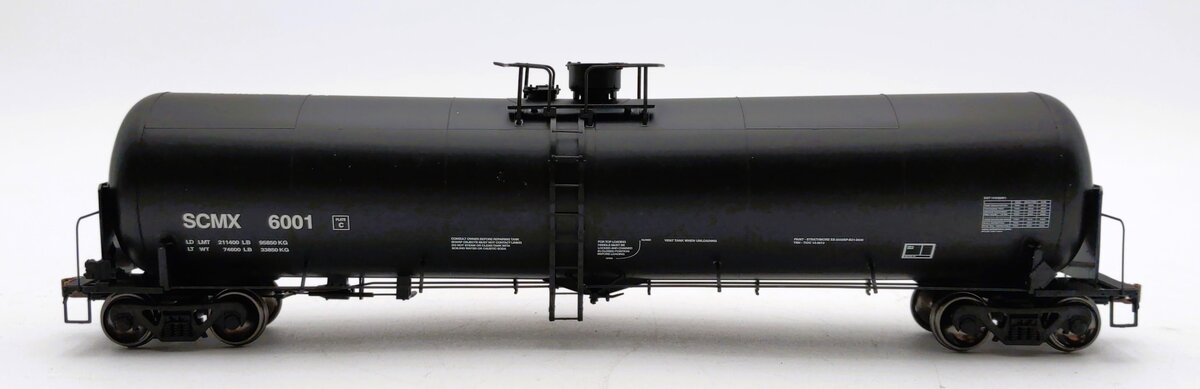 Scale Trains SXT10062 HO Shell Oil Trinity 31K Crude Oil Tank Car #6001