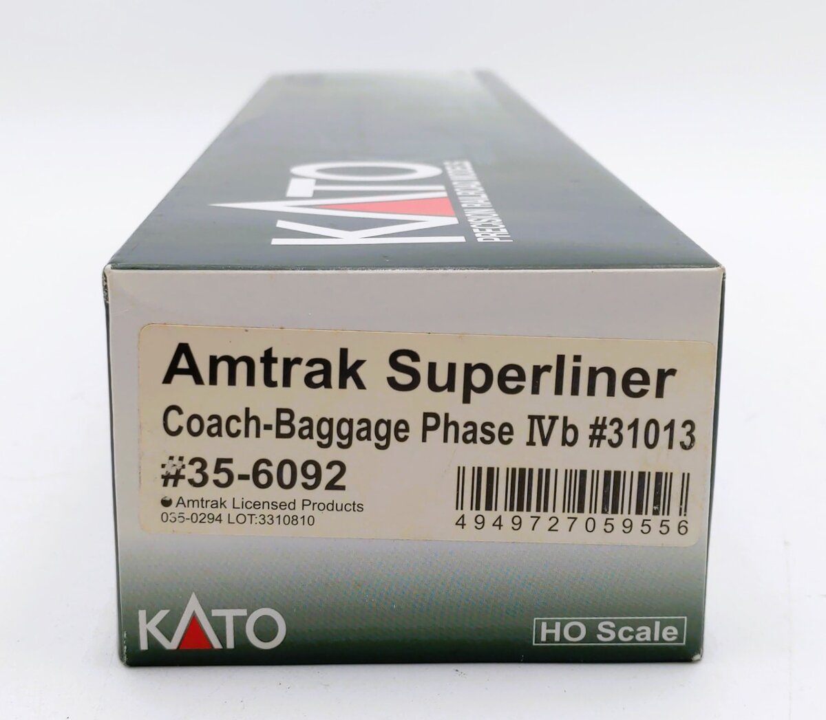 Kato 35-6092 HO Amtrak Phase IVB Superliner Coach-Baggage #31013
