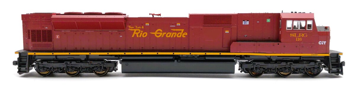 Kato 37-6391 HO San Luis & Rio Grande EMD SD90/43MAC Diesel Locomotive #116