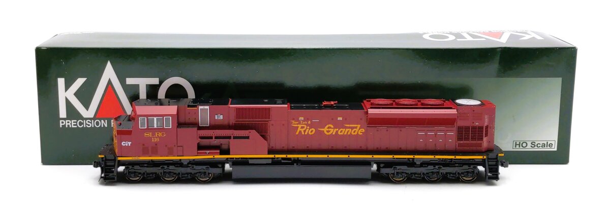 Kato 37-6391 HO San Luis & Rio Grande EMD SD90/43MAC Diesel Locomotive #116