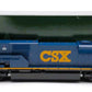 Kato 37-6373 HO Scale CSX EMD SD80MAC Diesel Locomotive #4599