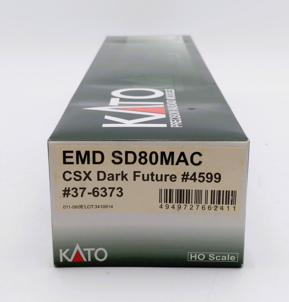 Kato 37-6373 HO Scale CSX EMD SD80MAC Diesel Locomotive #4599