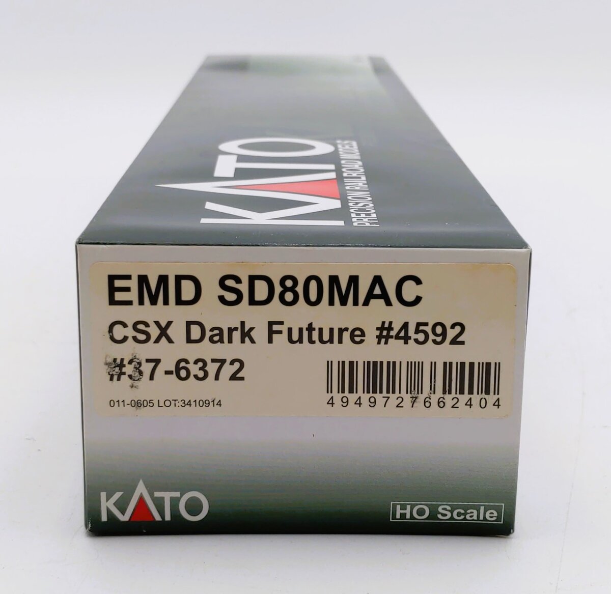 FNTC DCC 22-23　157 Kato 37-6372 HO CSX Dark Future EMD SD80MAC Diesel