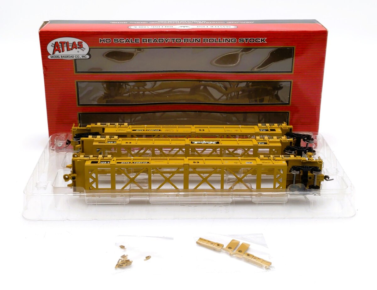 Atlas 20002848 HO TTX Thrall 53' 3-Unit Articulated Well Car Set