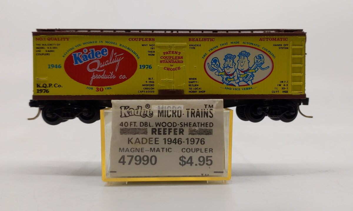 Micro-Trains 04700990 N Kadee Quality Products 40' Double Sheathed Reefer #1976