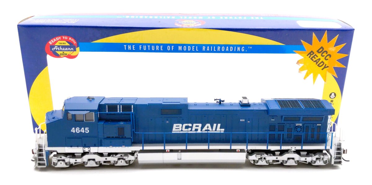 Athearn 77982 HO BC Rail Dash 9-44CW Diesel Locomotive #4645