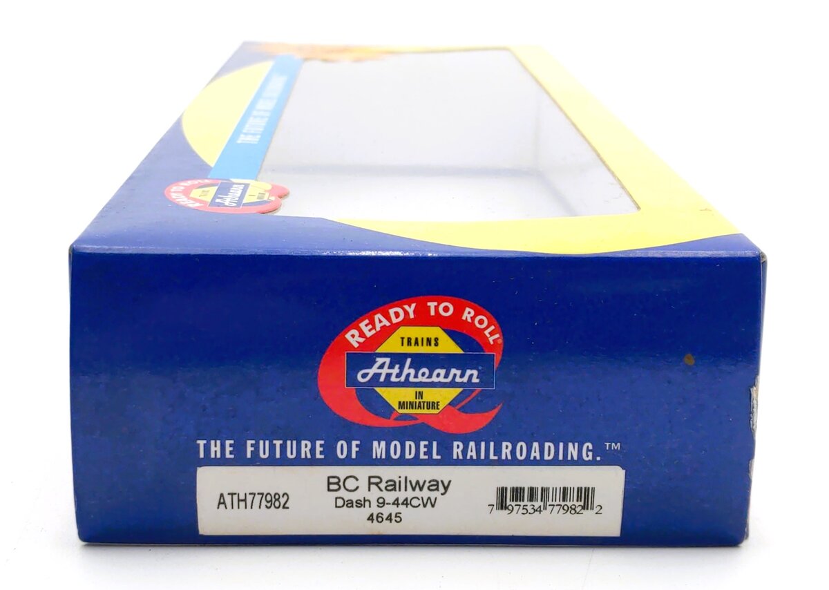 Athearn 77982 HO BC Rail Dash 9-44CW Diesel Locomotive #4645 – Trainz