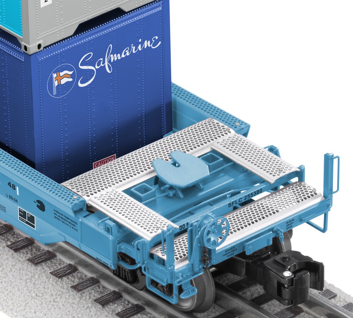 Lionel 6-27702 Maersk Husky Stack Cars (Set of 2) LN/Box