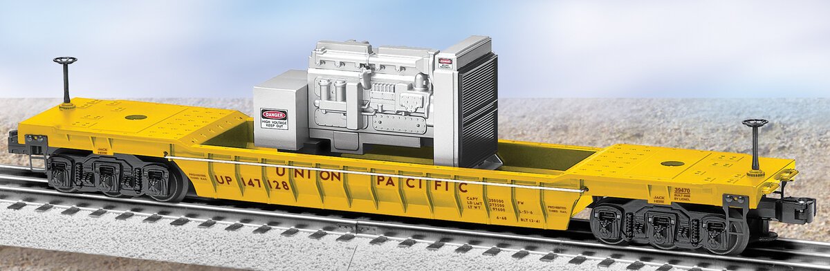 Lionel 6-39470 O Gauge Union Pacific Well Car #147128