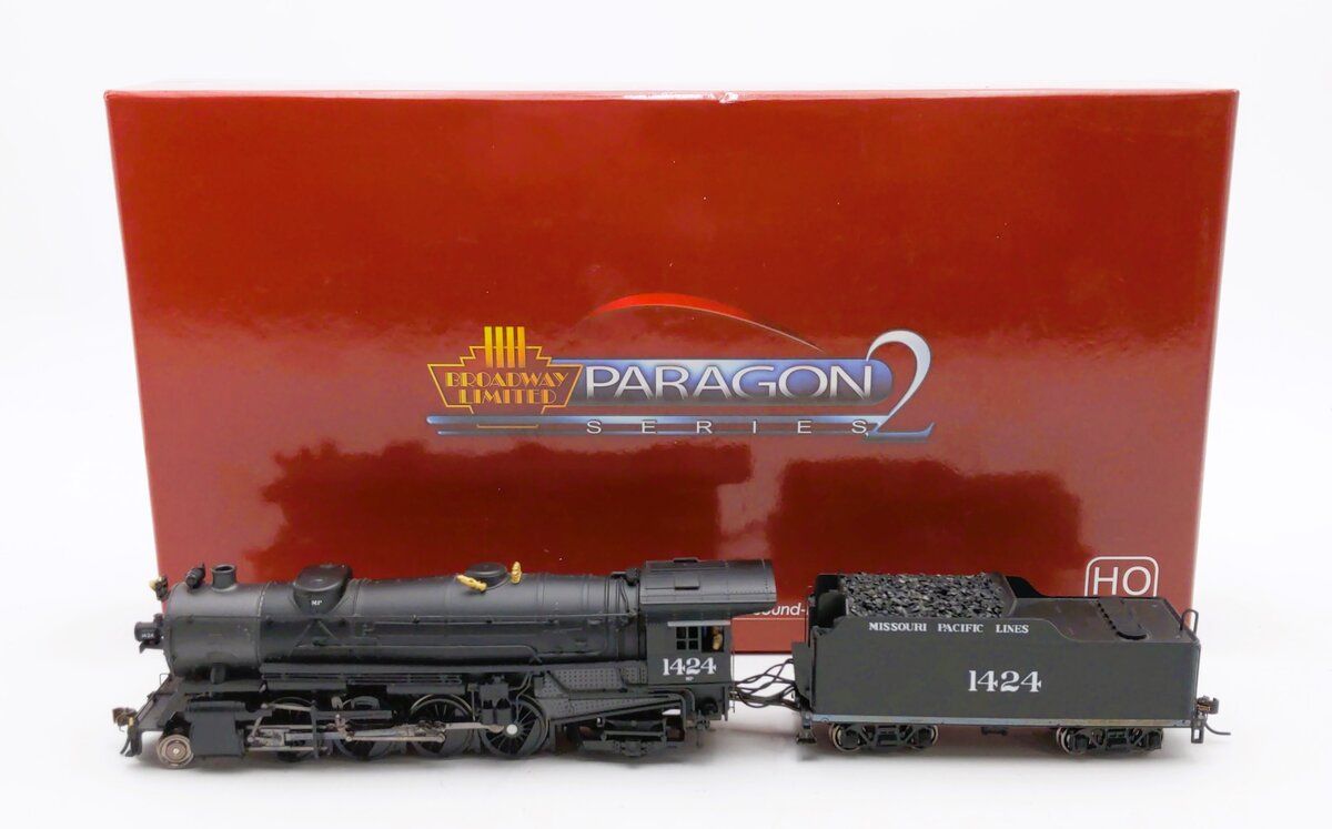 Broadway Limited 2155 HO Missouri Pacific USRA Heavy 2-8-2 Mikado Paragon2 #1424