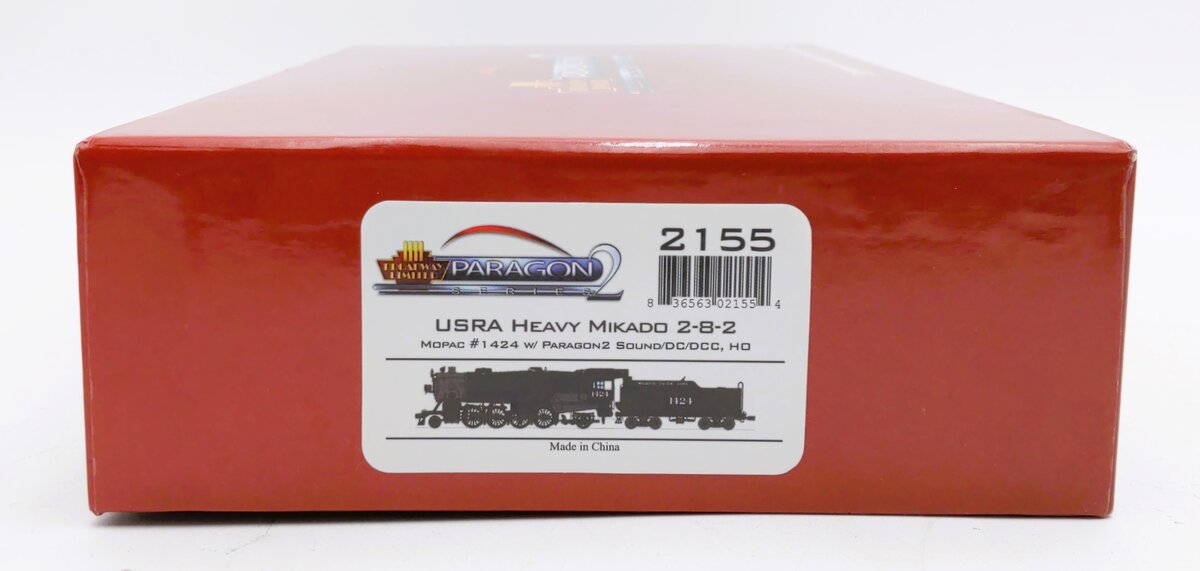 Broadway Limited 2155 HO Missouri Pacific USRA Heavy 2-8-2 Mikado Paragon2 #1424