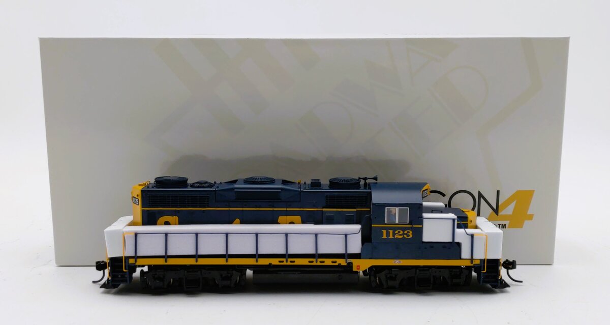 Broadway Limited 7453 HO ATSF EMD GP20 Diesel Locomotive with Sound/DCC #1123