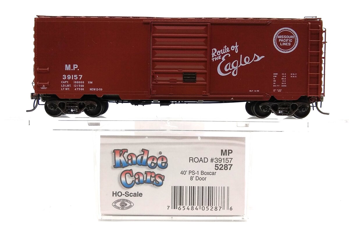 Kadee 5287 HO Missouri Pacific PS-1 40' Boxcar #39157